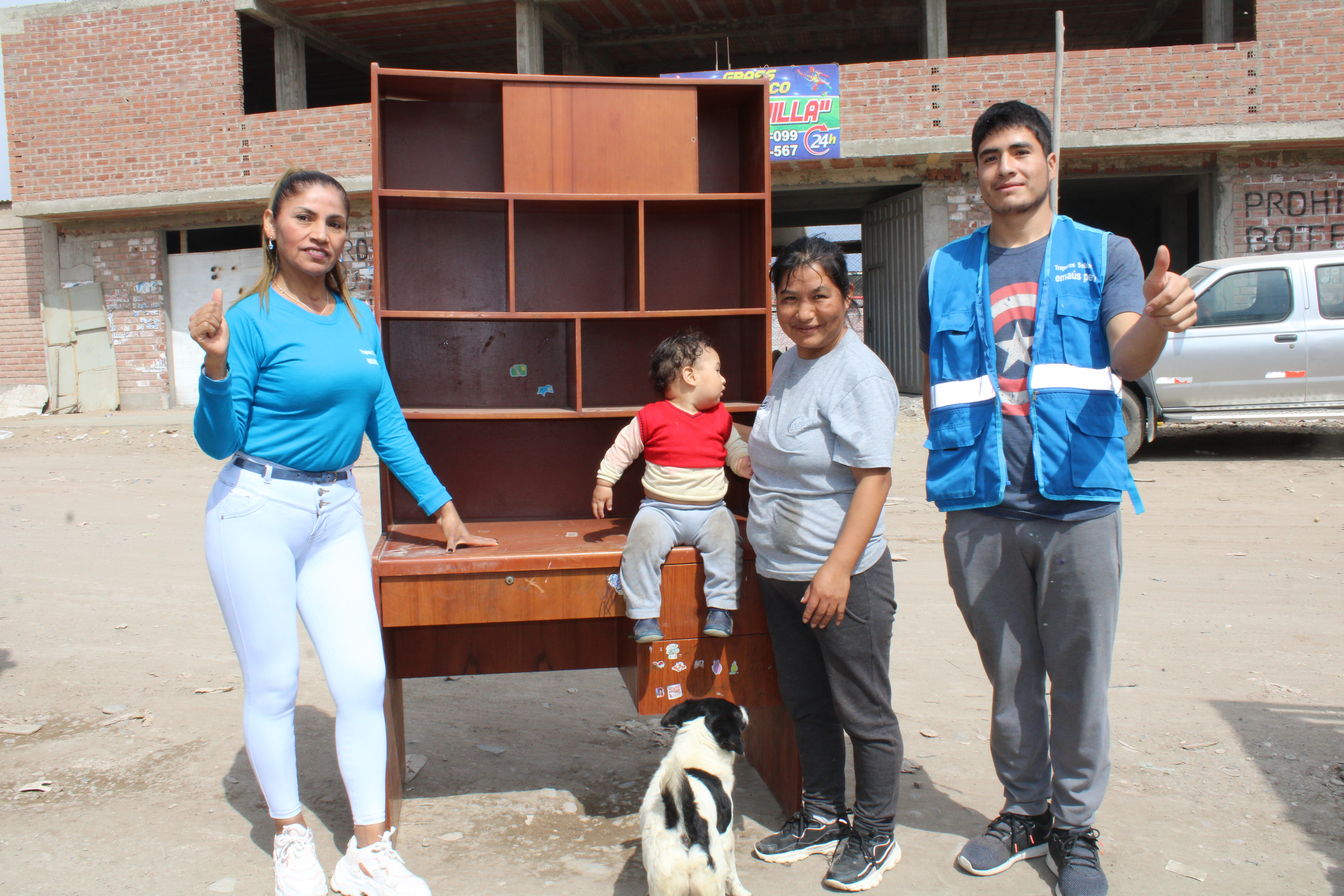 donación de muebles usados en lima - Traperos de Emaús Perú 